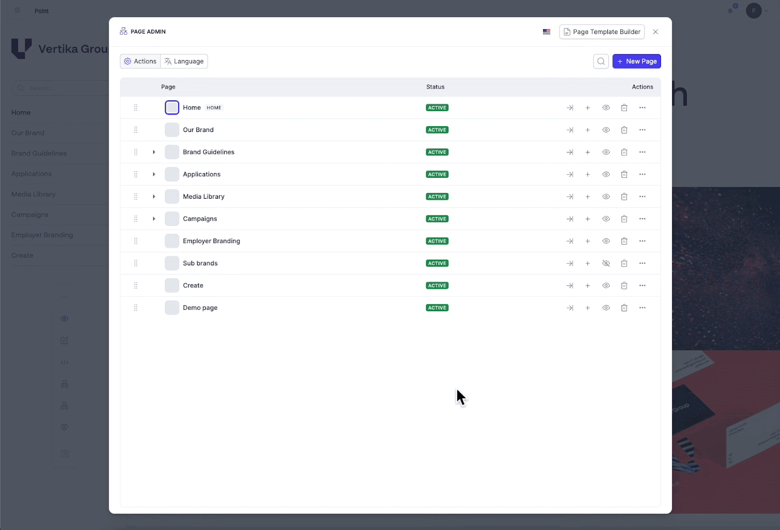 Where to create new page templates .gif
